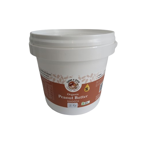 Organic Peanut Butter - Smooth 2kg