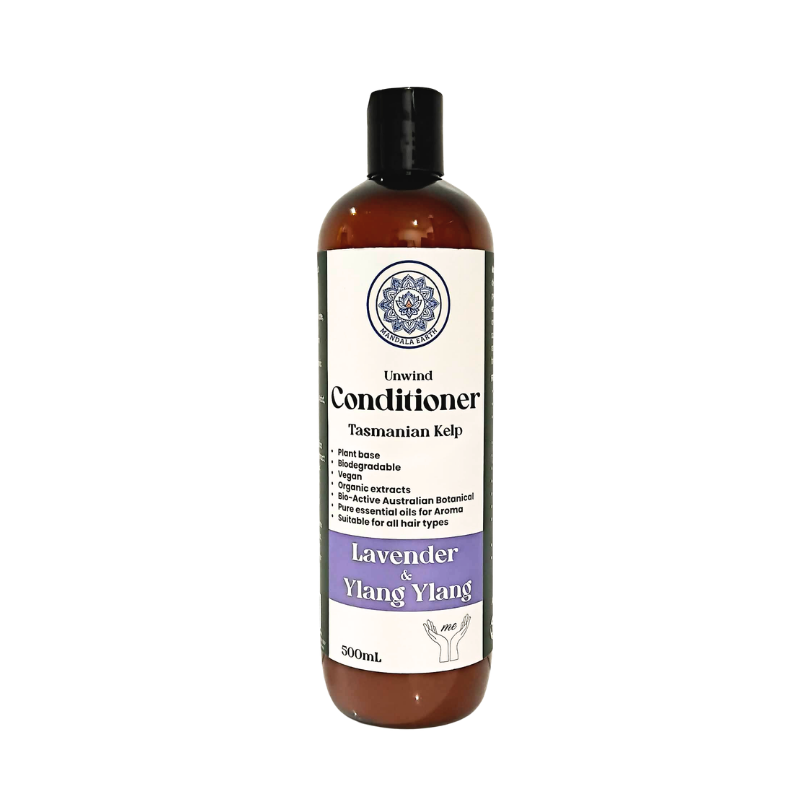 Mandala Earth Unwind Conditioner - Tasmanian Kelp & Lavender & Ylang Ylang