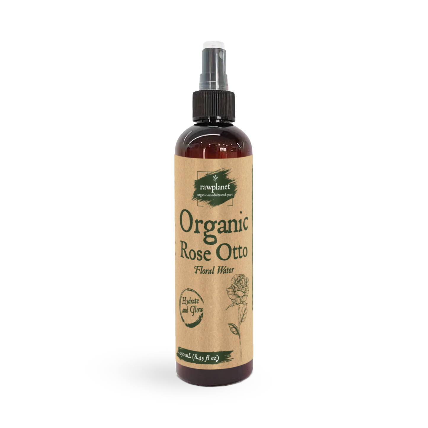 Organic Rose Otto Floral Water Hydrosol