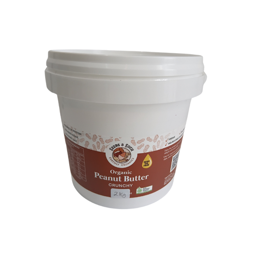 Organic Peanut Butter - Crunchy 2kg