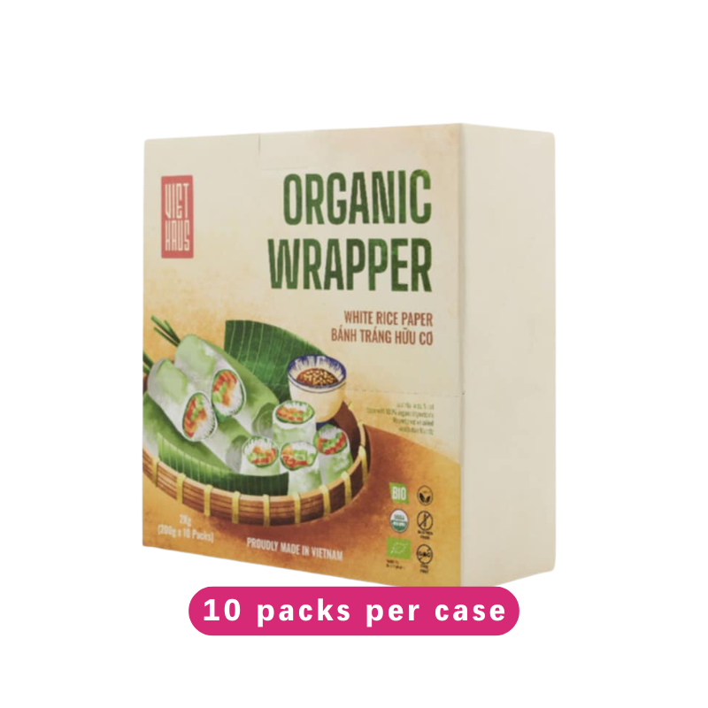 Viet Haus Organic Rice Wrappers - 10 packs/case