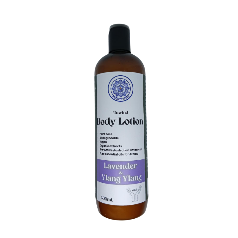 Mandala Earth Unwind Body Lotion — Lavender & Ylang Ylang