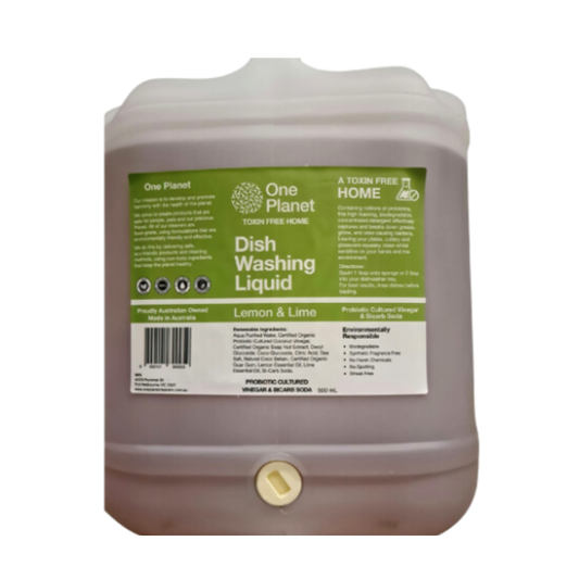 Dishwashing Liquid - Lemon & Lime 20kg (Save!)