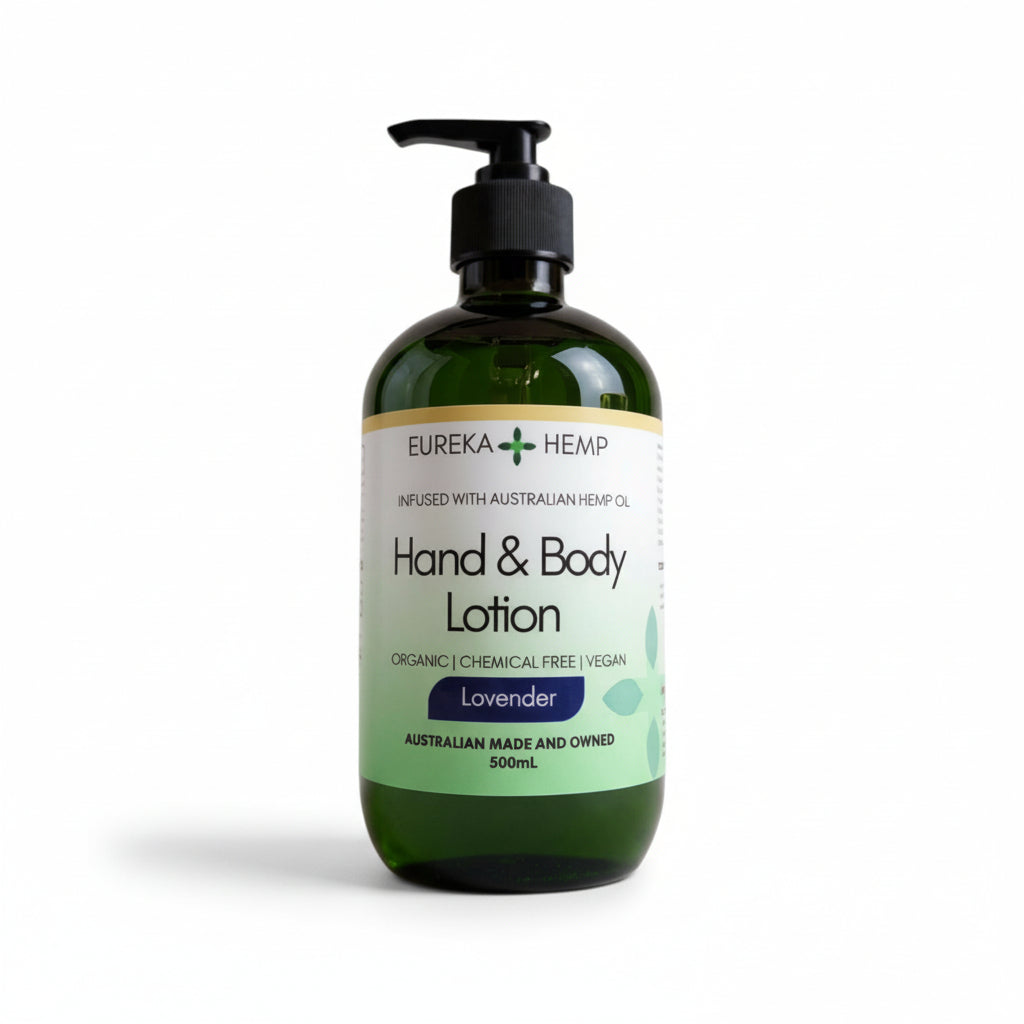 Hemp Hand & Body Lotion - Lavender