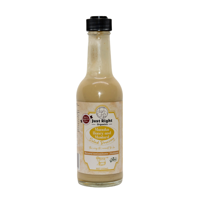 Manuka Honey and Mustard Salad Dressing