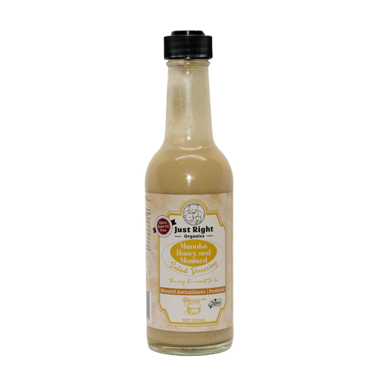 Manuka Honey and Mustard Salad Dressing