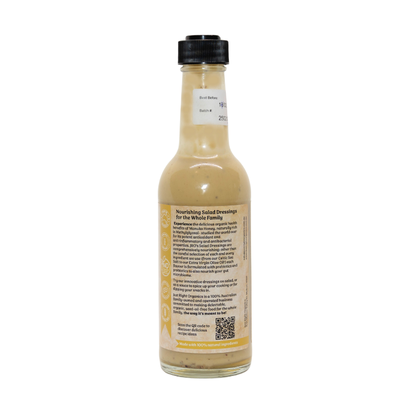 Manuka Honey and Mustard Salad Dressing